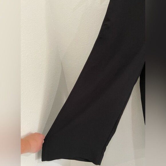 Madewell High Rise Wide Leg Crop Pants Black Boho Mod Contemporary - Picture 3 of 9